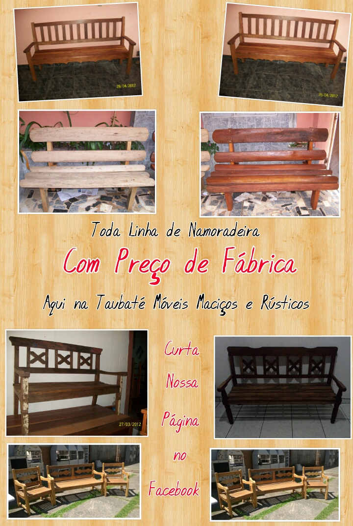 Taubaté Móveis Maciços e Rústicos - Foto 3